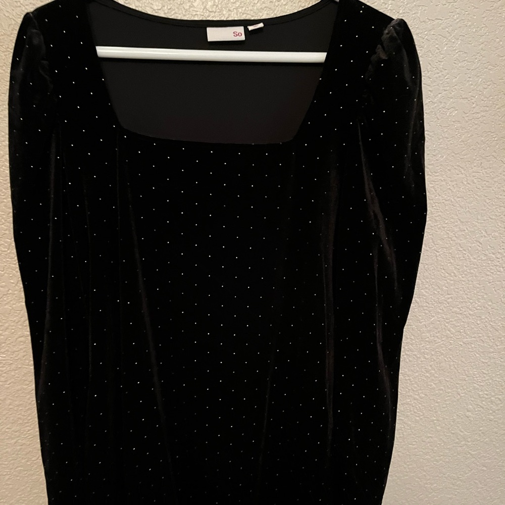 Black formal dress